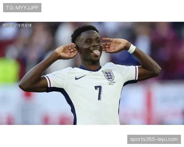 萨卡如何体现英格兰战术中的核心价值？